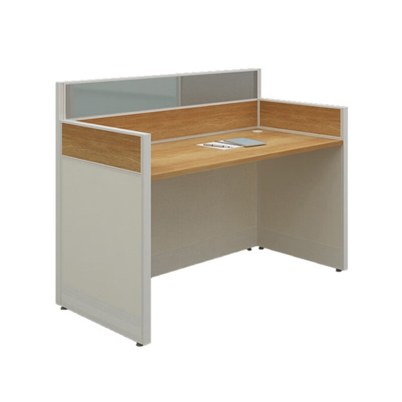 [企诺]屏风工位 QND2BYP-Z1206OX 1200×600×1100mm 人造板 组高清大图