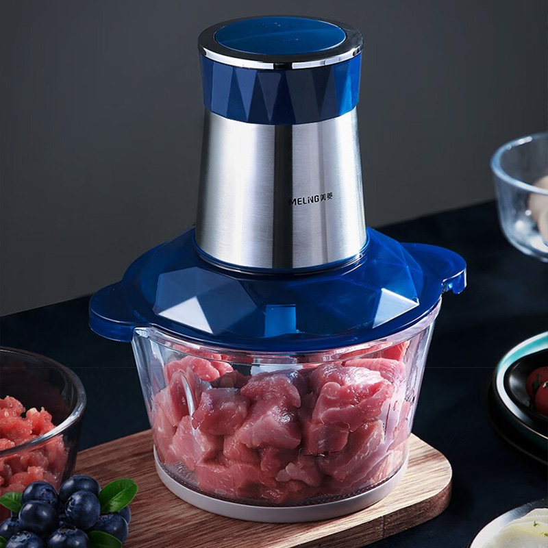 美菱绞肉机1.8L轻松备料全面碎绞搅拌机MM-LC1820高清大图
