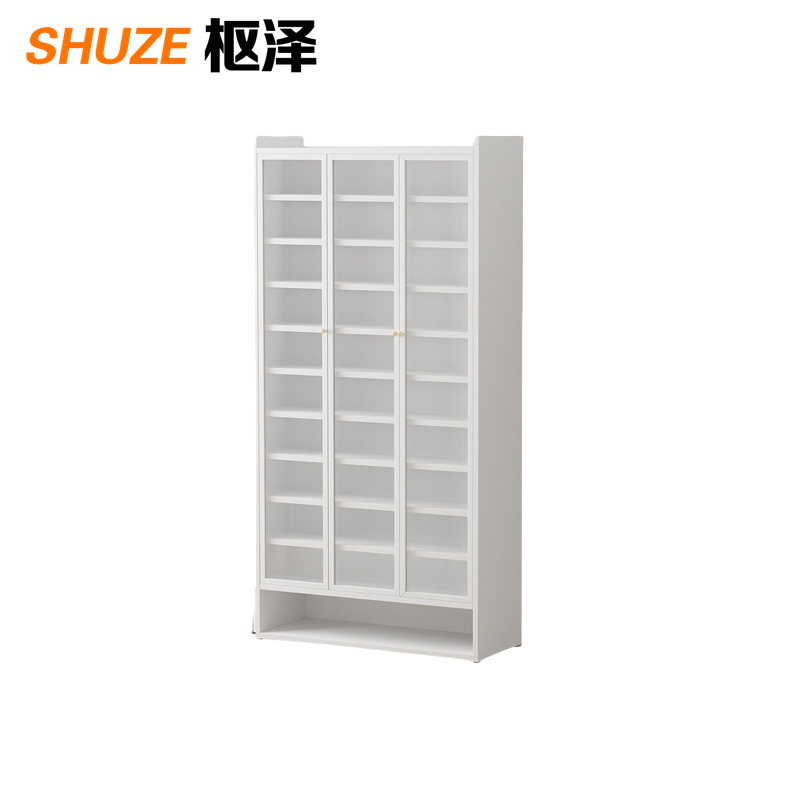 枢泽 多层鞋柜 3门11层 个高清大图