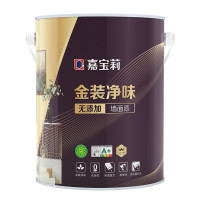 嘉宝莉（CARPOLY）金装净味五合一墙面漆乳胶漆家用室内环保水性净味油漆涂料白色漆 60kg套装