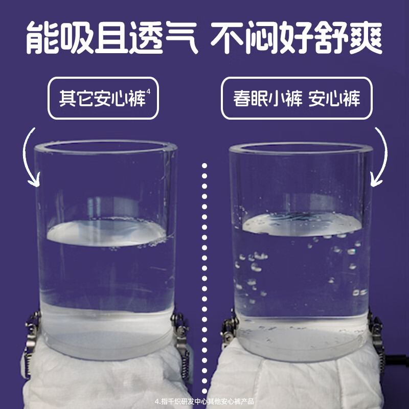 她研社 春眠小裤安睡裤 XL码*3条高清大图