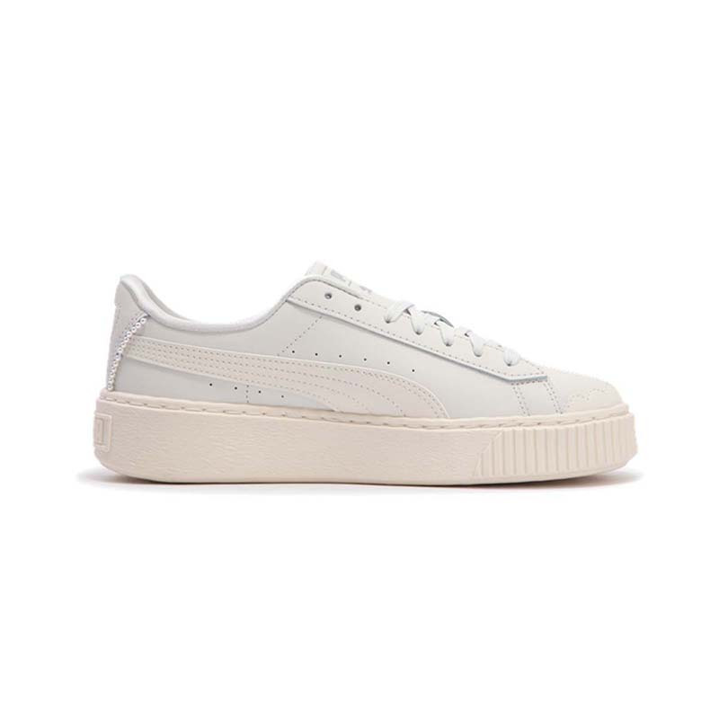 PUMA彪马PLATFORM PEARL新款女子花边复古松糕鞋休闲鞋398910-01