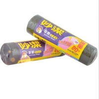 妙洁 点断式垃圾袋 中号 黑色 MBGRMB-A 60卷/箱(单位:箱)