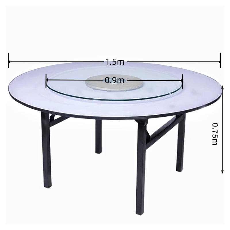 豫龙都餐桌1.6m张高清大图