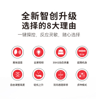 顶固(TOPSTRONG) 电动晾衣架升降 阳台智能晾衣架无线遥控升降自动晾衣机 P60-银色 全屏照明+遇阻即停