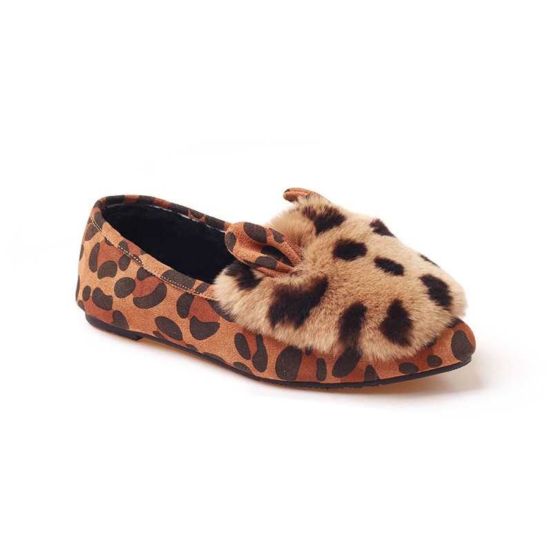 OZWEAR UGG OB197 休闲兔耳朵翻毛豆豆鞋
