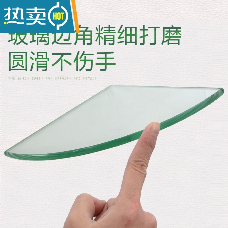 敬平欧式卫生间壁挂加厚玻璃三角架不锈钢单层厕所置物架浴室转角架 30cm 201不锈钢款式浴室置物架高清大图