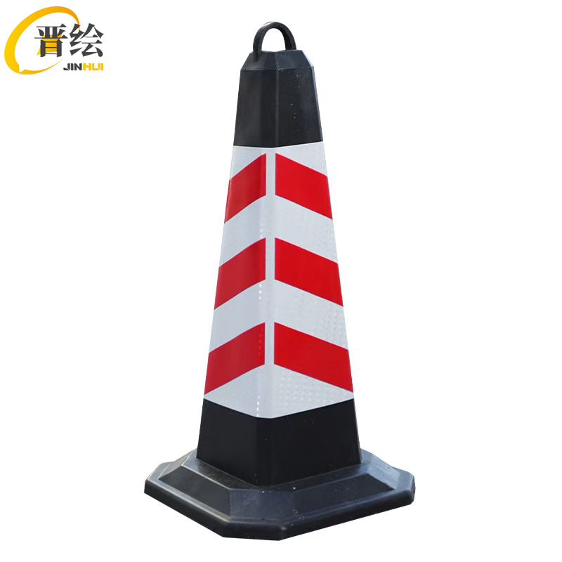 路锥反光锥警示锥 红白条纹 个