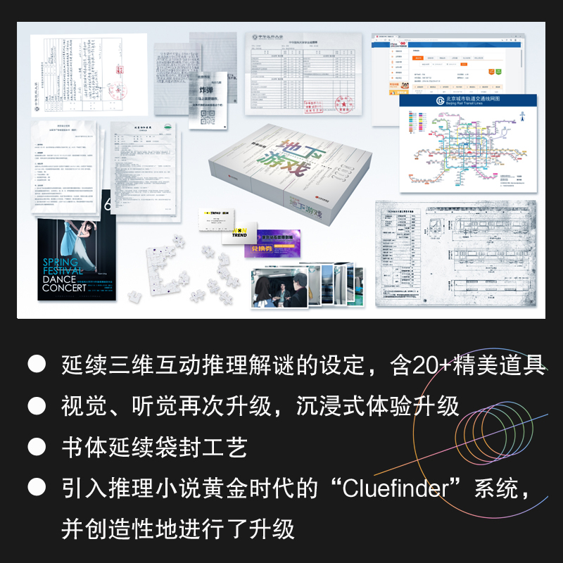 [正版]胜者出局 地下游戏 吴非著 豆瓣8.5高分佳作胜者出局系列第二部 互动推理解谜 出版社图书高清大图