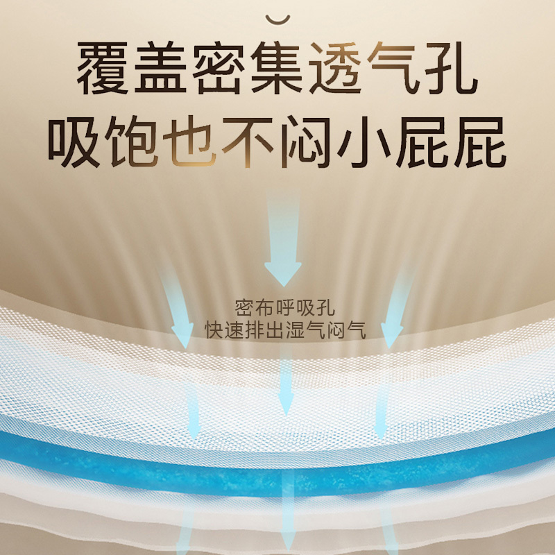 五羊特能吸PLUS系列婴儿纸尿裤柔软透气尿不湿一包装