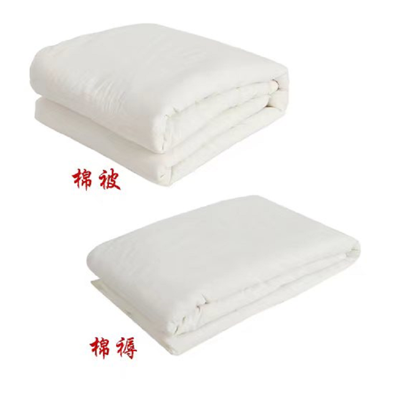 煊煜 棉被棉褥两件套(白) 棉被150*210/6斤+棉褥120*210/6斤 套高清大图