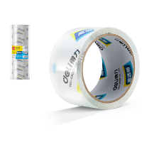 得力30171封箱胶带45mm*40y*50um(6卷/筒) (高透)