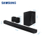 三星SAMSUNG 杜比全景声11.1.4CH 120英寸4K超高清家庭影院 HW-Q990B+SP-LSP7T套装