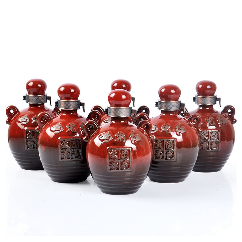 女儿红 绍兴黄酒 国色天香 500ml*6坛礼盒装