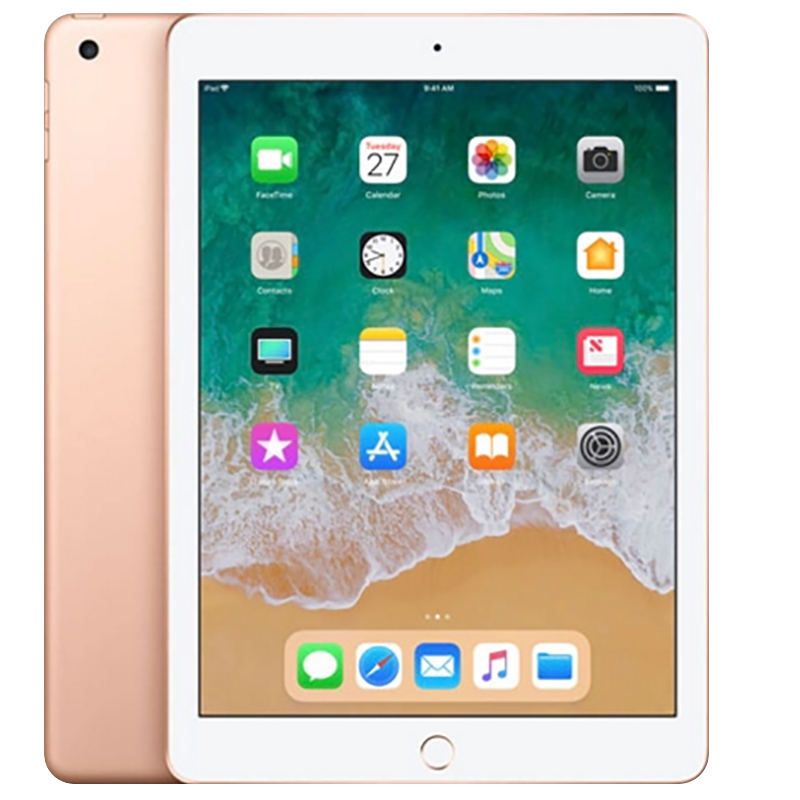 [二手9成新]Apple 苹果iPad 6 第6代 WIFI版 金色 32GB 2018款9.7英寸屏学习平板电脑国行高清大图