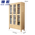锁匠 木 质书柜 展示柜117.8*40*195cm 台