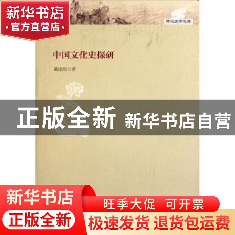 正版 中国文化史探研 戴庞海著 大象出版社 9787534763