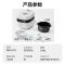 美的(Midea)电饭煲 智能立体加热 1.7倍真高压家用3-6人多功能柴火饭 赤炎电压力饭煲3升MB-G1R