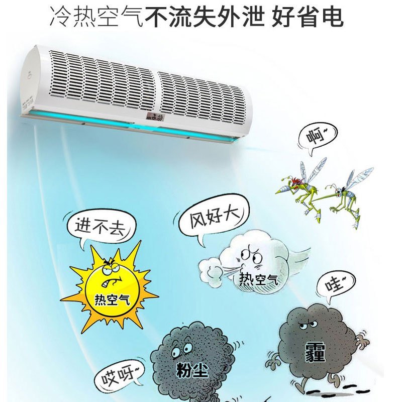 皇禧(HUANG XI) HFM-1206Q(0.6米)含摇控 风幕机