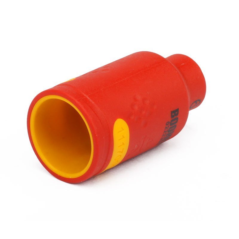 宝合BOOHER 3/8“系列双色绝缘6角公制套筒19mm 0222319A