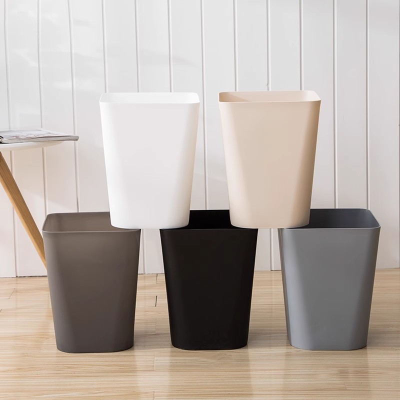 金魅 简约垃圾桶家用客厅卫生间厨房大号创意卧室办公室纸篓 个高清大图