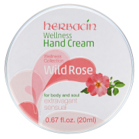贺本清(Herbacin)德国小甘菊 野生玫瑰护手霜20ml (天然玫瑰精华 滋润保湿)