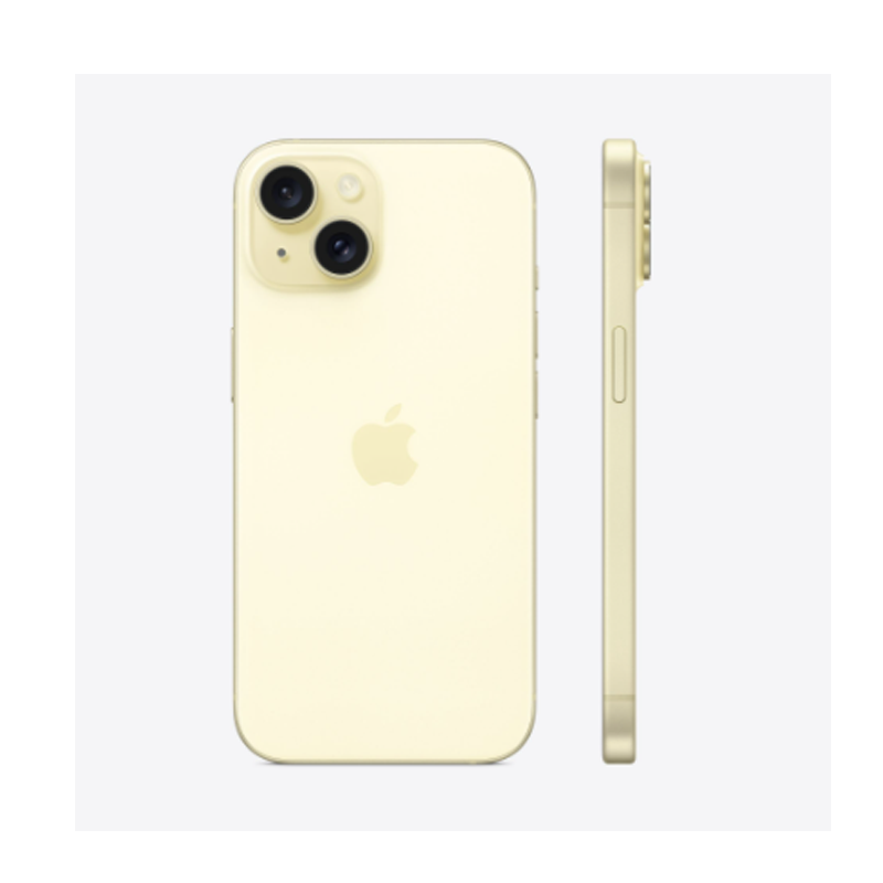 苹果/Apple iPhone 15 Plus 256G 黄色 移动联通电信5G全网通手机 双卡双待双摄