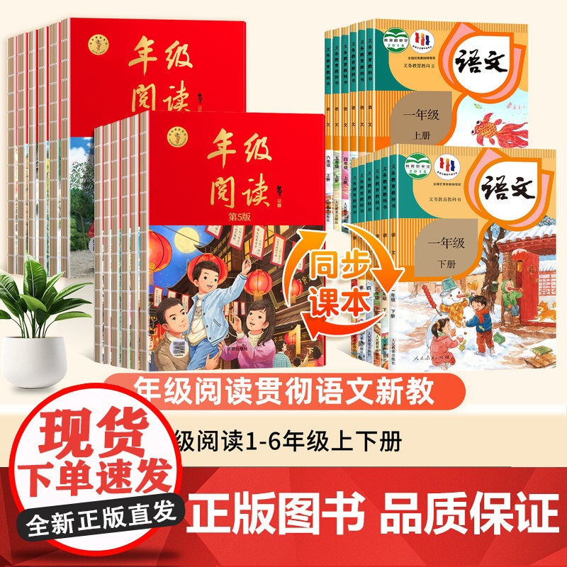 2025新版年级阅读一年级二年级三年级下册一下二下小学生绘本课堂四五六上册阅读理解同步课本课外拓展语文人教版年纪阅读学习高清大图