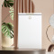 美的(Midea)复古冰柜 100升家用囤货小冰柜 一级能效 电子控温BD/BC-100KMT(E)