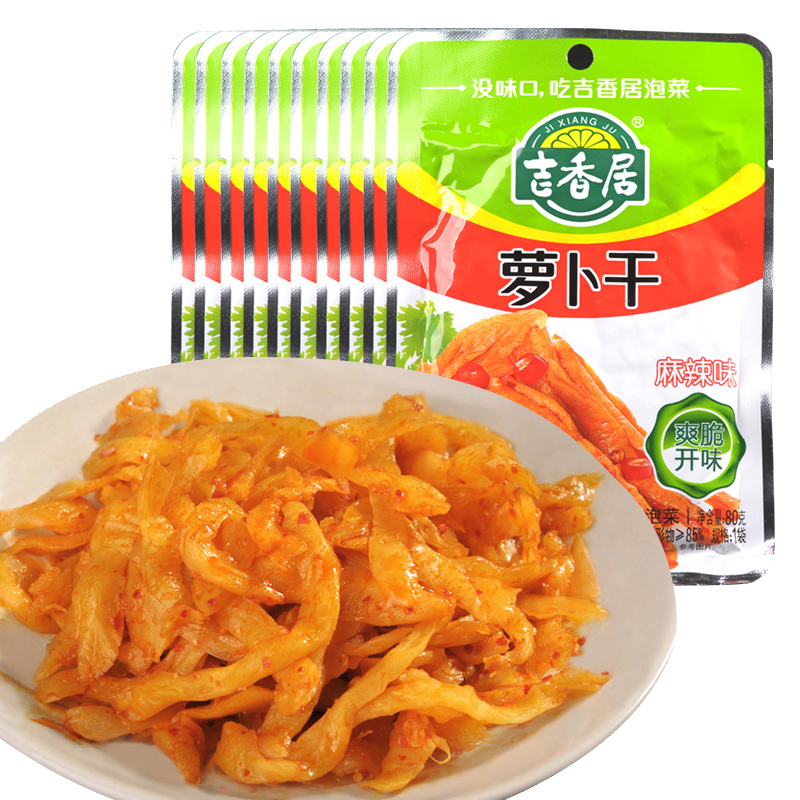 吉香居萝卜干80克