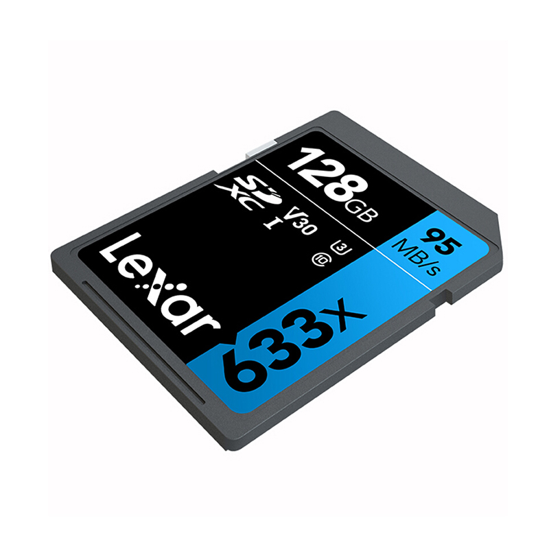 雷克沙(Lexar)LSD128GCB1AP633 633X 读取速度95MB/s 128G SD存储卡(计价单位:个)