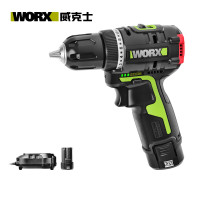 威克士 WORX WU130X 12V无刷手电钻 件 黑绿