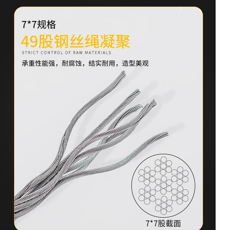o4mm多芯钢丝(含塑胶) 米