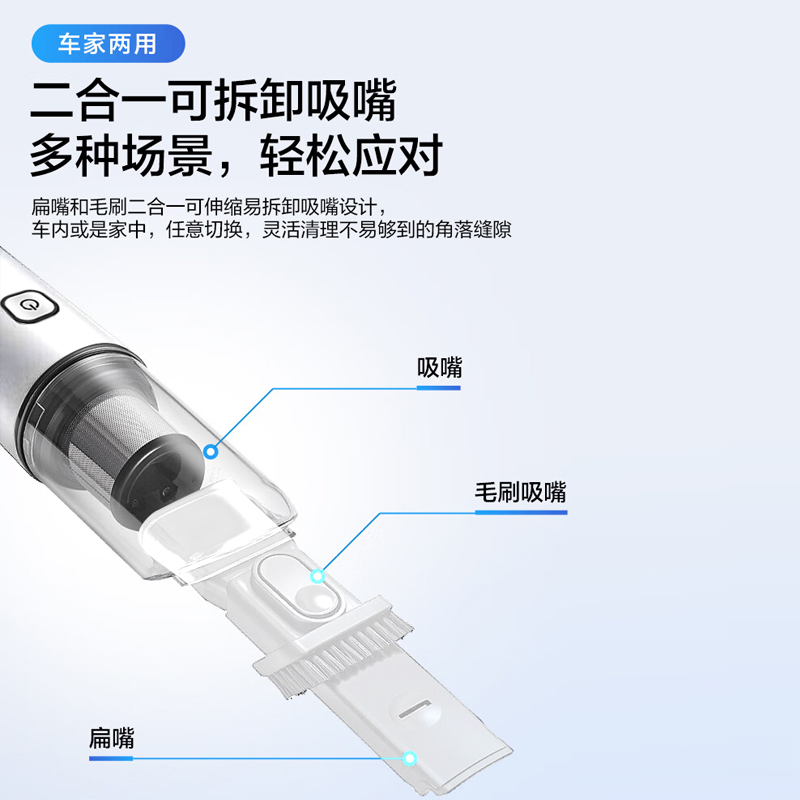 松下充电式真空吸尘器MC-HC10W高清大图