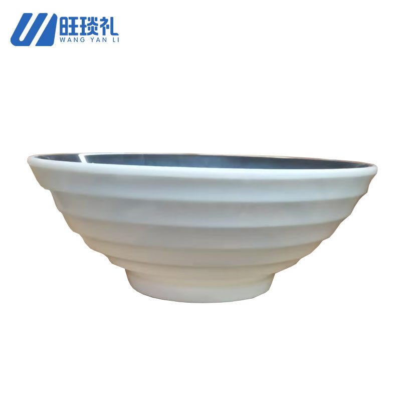 旺琰礼大汤碗密胺瓷A8料直径19*7厘米/个高清大图