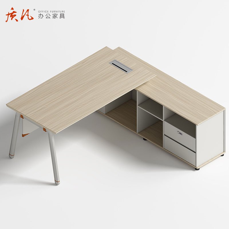 质凡简约大班台主管经理桌 2000*1900*750