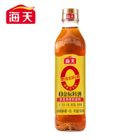 海天零添加料酒 0金标料酒500ml 去腥膻提鲜增味烹鱼煮肉家用黄酒