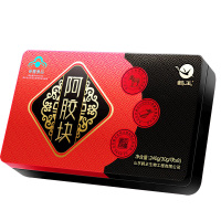鹤王阿胶块240g铁盒装阿胶块熬制阿胶糕阿胶固元糕
