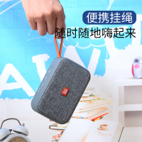 OWOWO POKER蓝牙音箱低音炮声音大家用高品质 便户外携式迷你小音响可TF插卡U盘播放礼品包装时尚灰