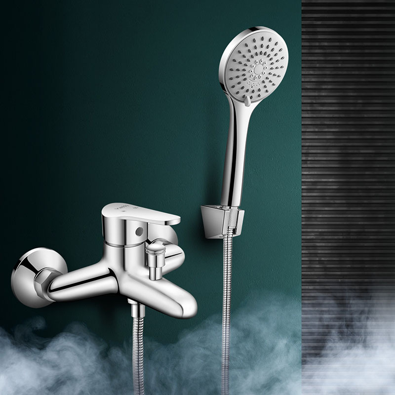 华帝(vatti)手持花洒淋浴花洒套装全铜带开关新款浴缸简易花洒