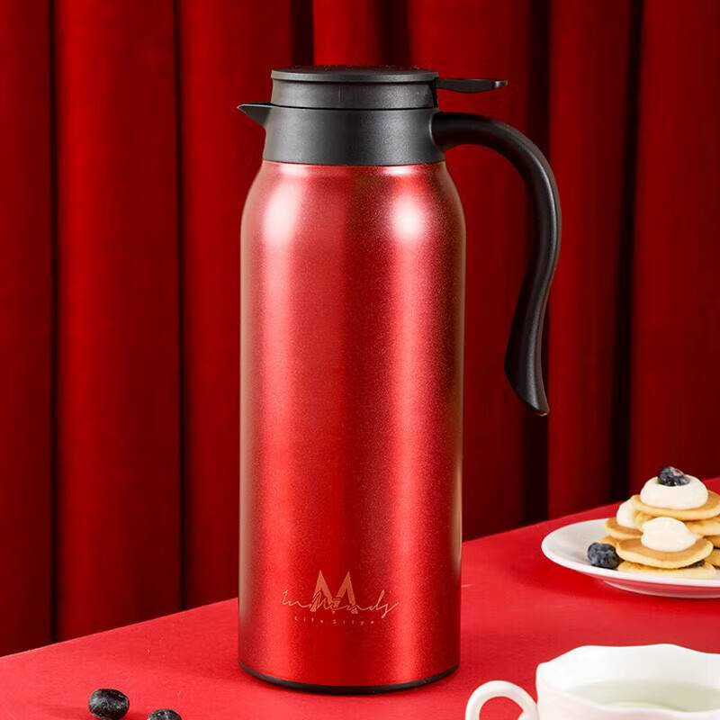 英麦斯厨具居家二合一套装(折叠足浴盆 + 蒂芙妮真空保温水壶1.5L)高清大图