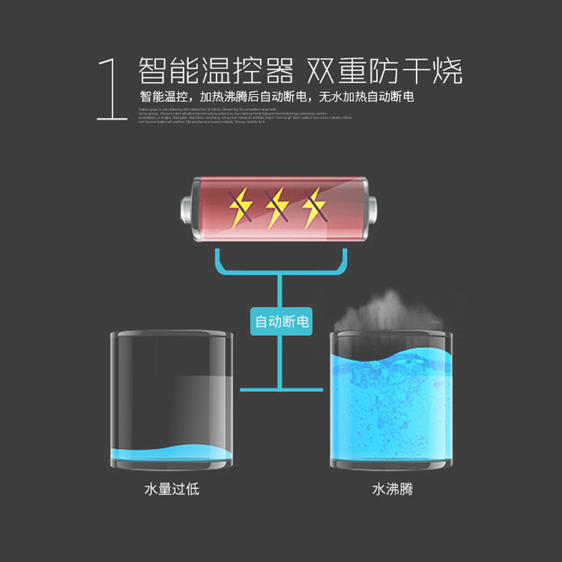 浪木(LM)YL-102AW冷热型饮水机 小型台式冷温热三用桶装水