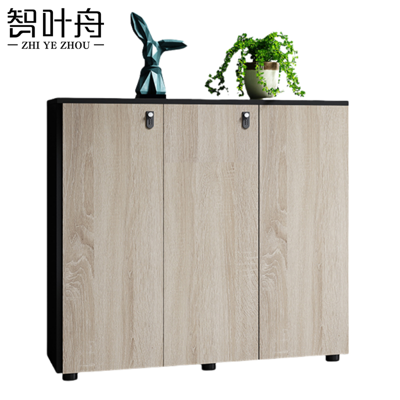 智叶舟办公矮柜120*40*120cm台高清大图