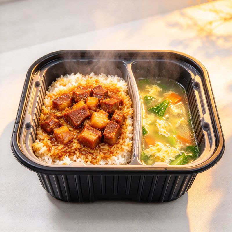 沃农场自热米饭451g/盒图片