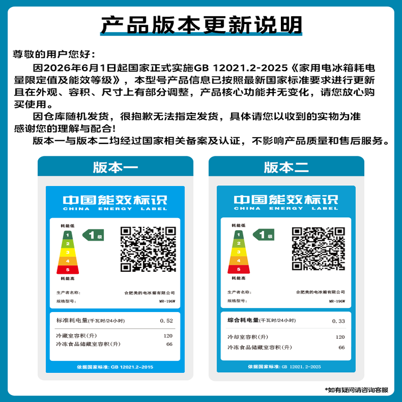 美的(Midea)186升二门冰箱 白色租房小型家用电冰箱 风冷无霜两门小冰箱 不串味租房不占地 MR-196W 极地白高清大图