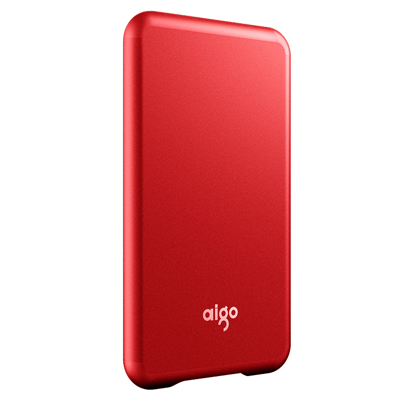 爱国者(aigo)S7 移动固态硬盘(PSSD) 500GB 红色 读速高达520MB/s USB 3.1 金属抗震防摔 高速传输 海量存储 多色可选