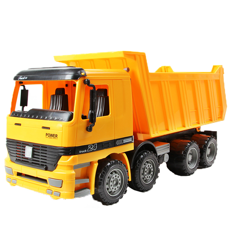 耐摔特大号自卸翻斗车卡车泥头货车惯性工程车儿童玩具车模型男孩
