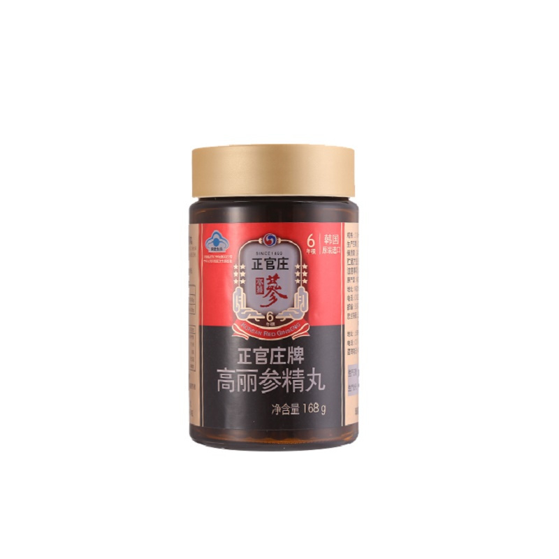 正官庄高丽参滋补组合 高丽参精丸168g+高丽参膏30g 食补人参制品 红参熟参(Korean Red Ginseng)