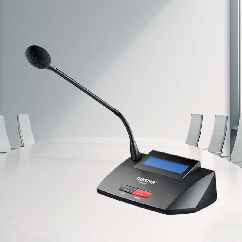 得胜有线手拉手会议主席单元麦克风DG-S100T1(台)高清大图