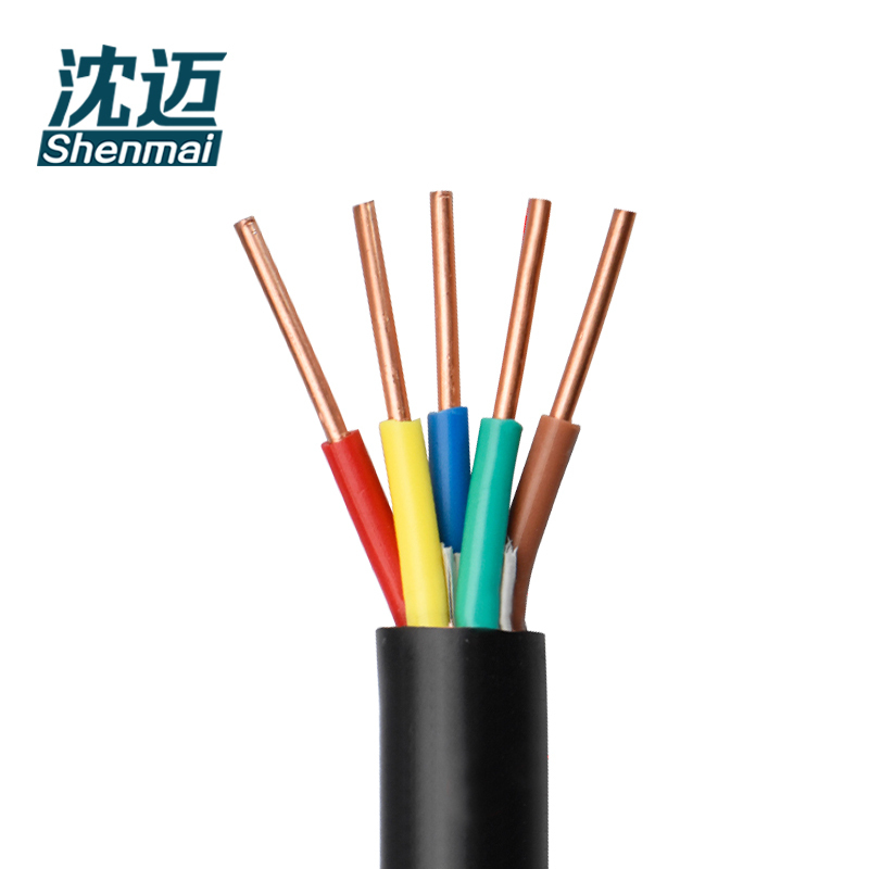 沈迈 低烟无卤阻燃电缆 WDZ-YJY-5*4mm² /米高清大图